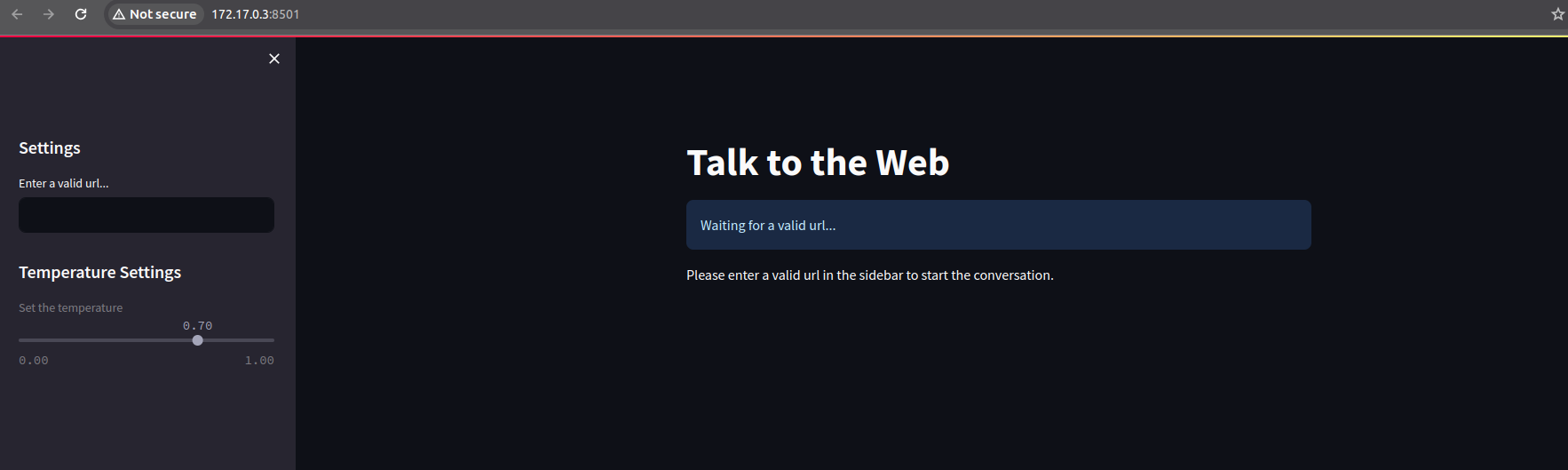 Talk2Web